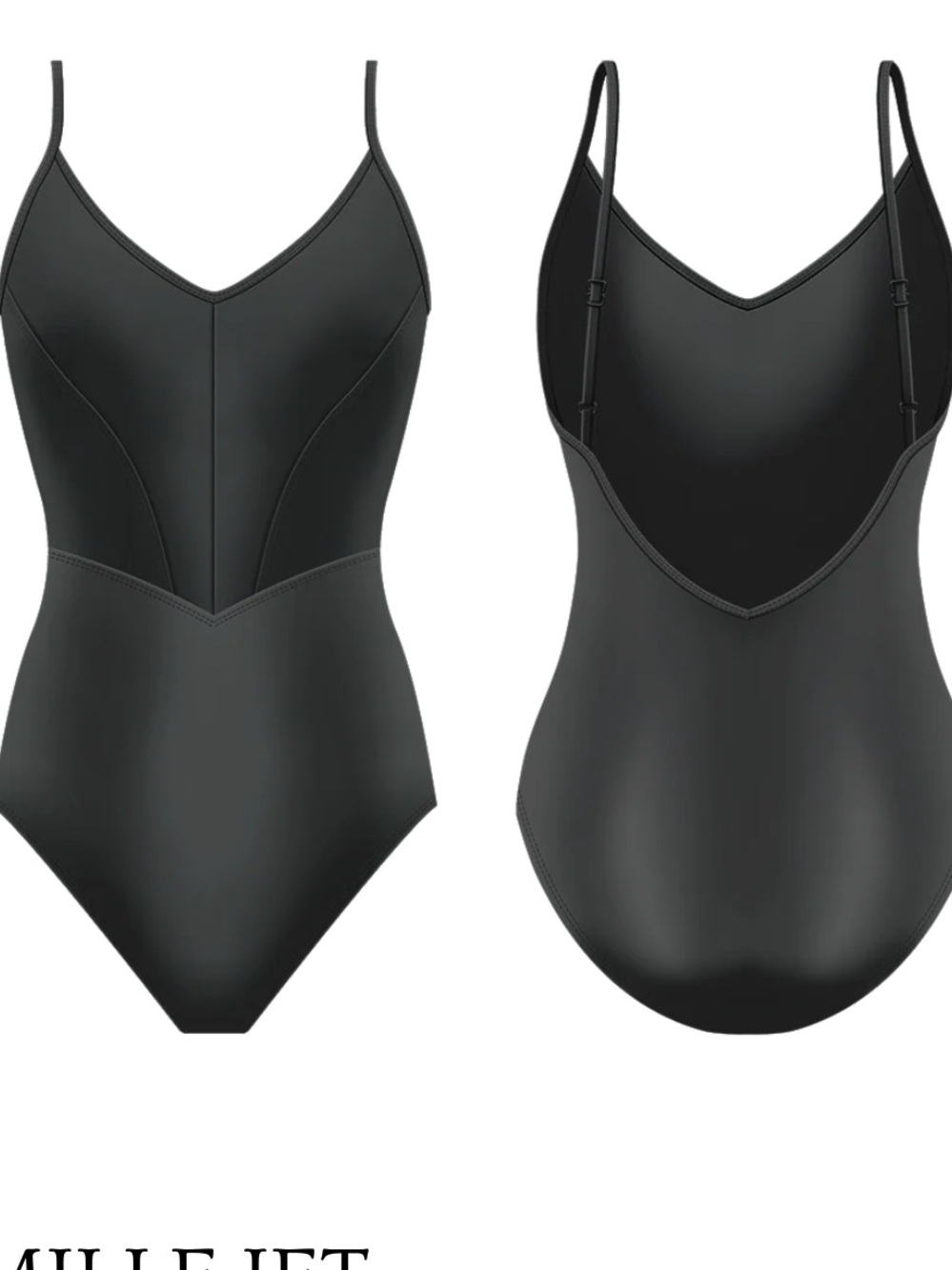 Danse de Paris Camille Jet Leotard